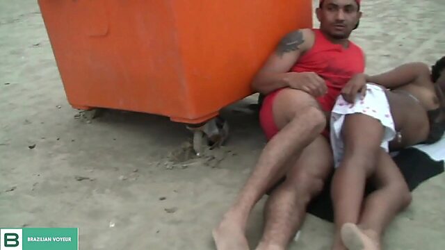 Beachside Blowjob and Cowgirl in Fortaleza, Full Video Inside!