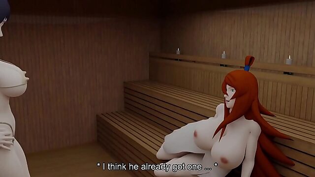 Naruto 3D Episode 01: Kurotsochi & Mei - Slow, Erotic Animation