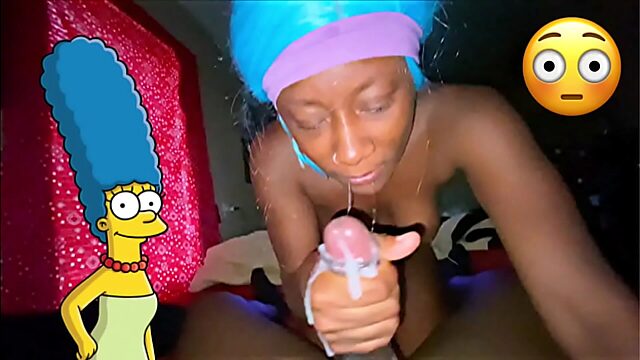 Marge Simpson is a Cum-hungry Slut!
