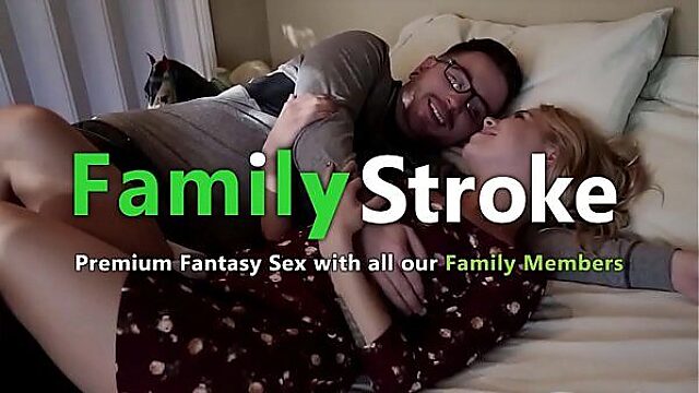 MILF Stepsister Takes Anal Creampie with FamilyStroke