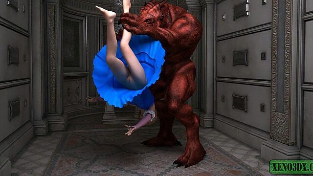 Raunchy 3D Monster Bangfest with a Demonic Twist