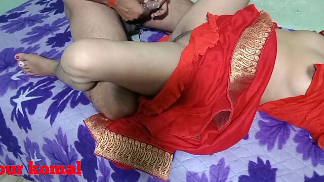 Red Saree Fuck Fest with Brother-in-Law