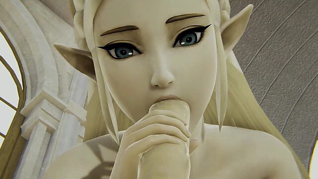 The Legend of Zelda's Pre-Wedding Fuck Fest - 3D Hentai Animation