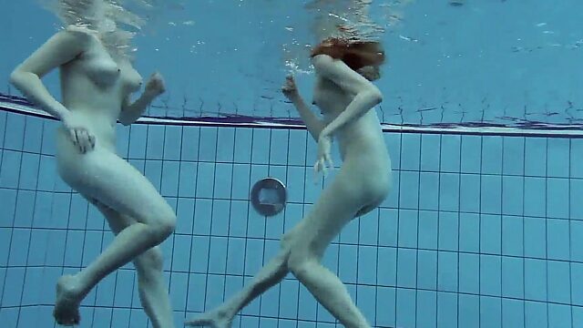 Sensual Sapphic Session: Anna Netrebko & Lada Poleshuk go underwater