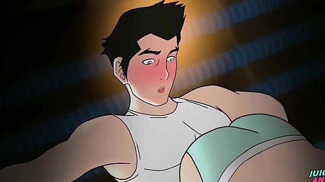 Obsessed Bolin can't get enough of Mako's massive cock - Gay Hentai