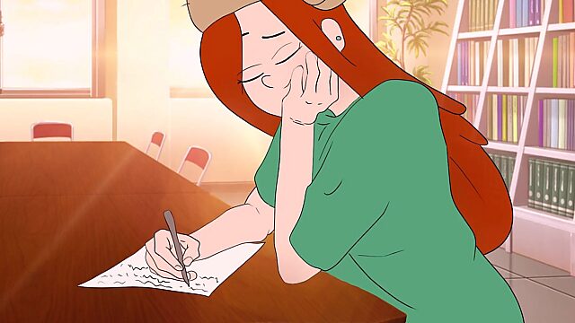 Sexual Confession at School: Gravity Falls Wendy 2D Cartoon Porn