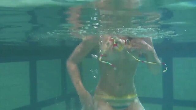 New teenage sensation dominates underwater spectacle!