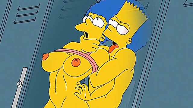 Horny Step-Mom Marge Screams in Ecstasy as Hot Loads Blast Her Every Hole / Cartoon / Anime / Hentai