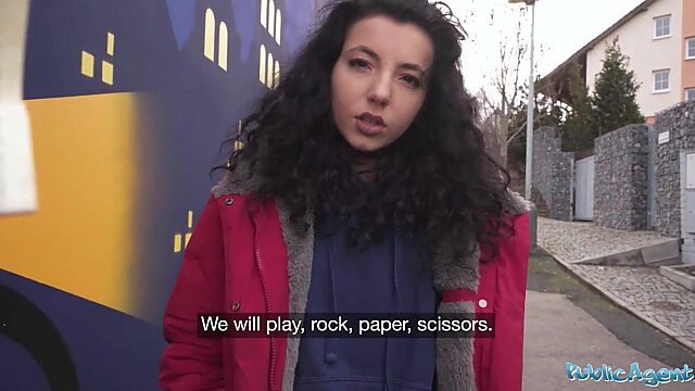 Busty Teen Loses Rock Paper Scissors, Pays Up with Wild Sex