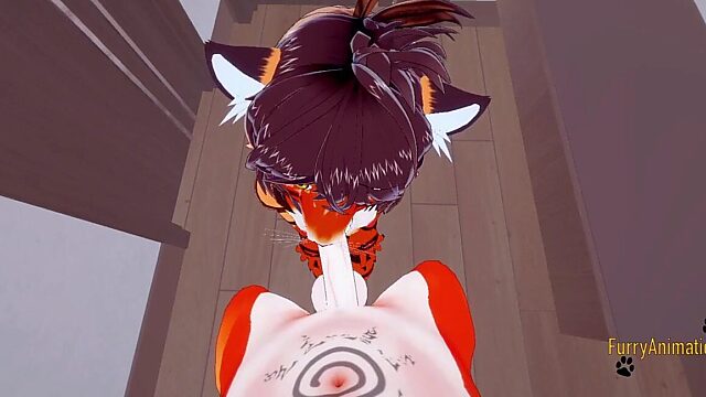 Hardcore 3D Furry POV: Tigress Sucks Cock & Gets Pounded by Hell-Horny Fox in Anime Fuck Fest