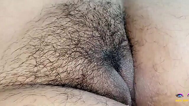 Hairy desi wife gets shaved in cheating homemade video