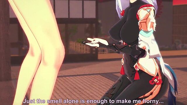 Genshin Impact's Shenhe Gives One Hell of a POV Blowjob