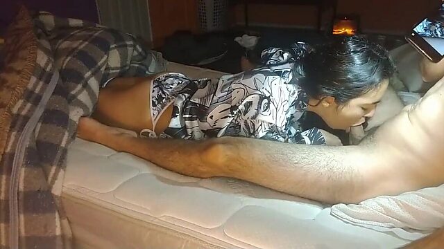 Jerks Off While She Rubs Her Cunt - Dirty Fucking Passion