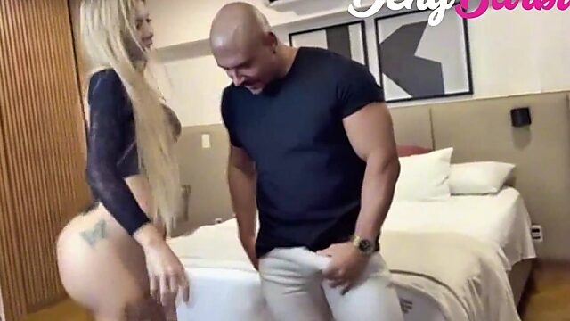 Husband Watched as Colleague Pounded Me, Cuckold Couldn't Handle the Fucking