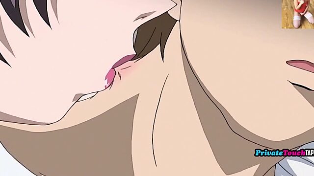 Busty Stepmom Can't Resist Stepson's Charm, Fucks While Stepaunt Watches - Uncensored Hentai