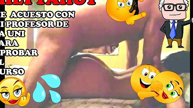 Spoiled College Bitch Fucks Teacher to Ace Class