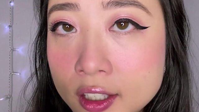 Kimmy Kalani Moans for Facial JOI ASMR Cumshot