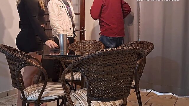 Cheating Wife Bruna Silva Preps Her Tight Pussy for Big Black Cock