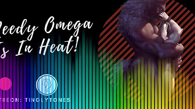 Horny Omega Bitch in Heat! Boyfriend Roleplay ASMR Fuck Session. Male Voice M4F Audio Only