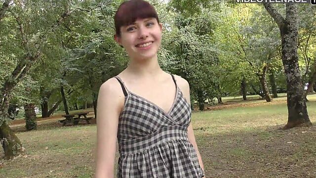 Barely Legal Teen Luna Pounds Her Pussy at Naughty Audition