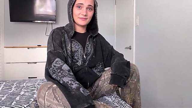 My Step-Bro is a Secret Chick, Juniper Ren & Alex Adams Fuck Like a Real Couple