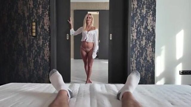 Lucky Bastard Stepson Gets His Dick Deepthroated by Hot Stepmom Candee Licious
