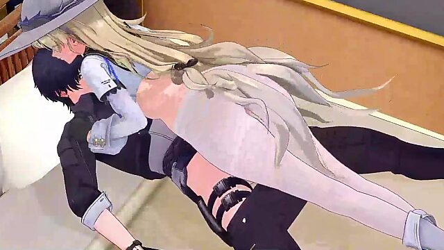 Phoebe Gets Fucked by Rover in Wuthering Waves | 3D Hentai Moans