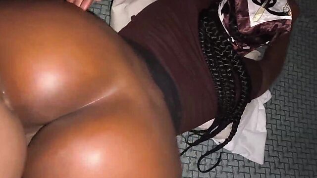 Thick-Ass Next-Door Slut Gets Caught Riding My Stepmom’s Dripping Wet Pussy