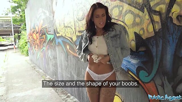 This Public Agent babe moans like a slut when my fat cock turns her tight wet cunt into a dripping fuck-hole