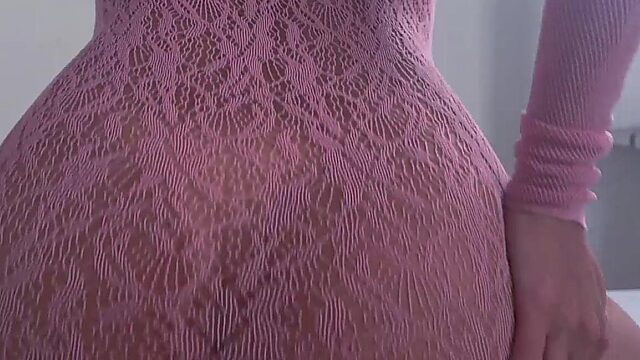 Fitness Babe in Skintight Dress Desperate for Dick, Pleads with Next-Door Dude for a Fuck