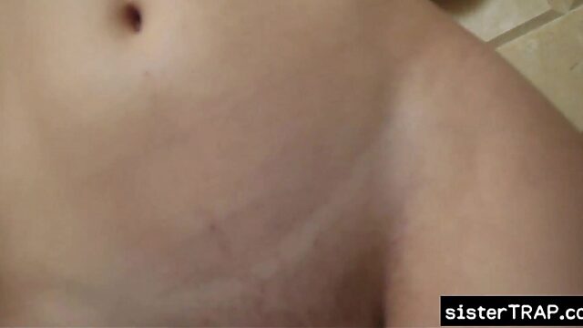 Slutty Little Stepsister Swears to Keep Her Mouth Shut and Tight