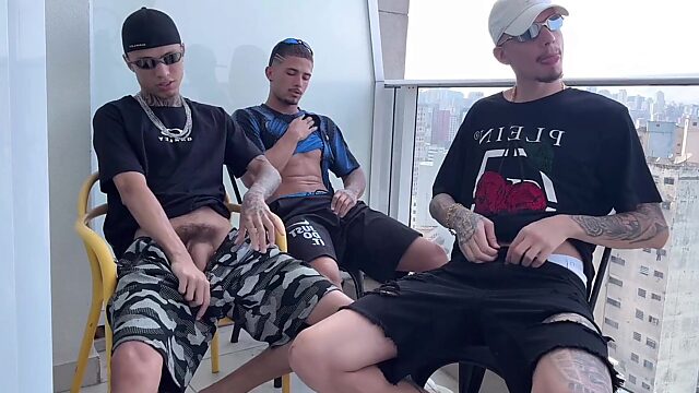 What Kind of Nasty Shit Do These Horny Fuckers Get Into After the Game?