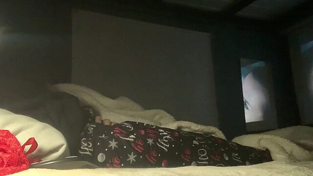 Sneaking into My Stepbro's Room, Movie Night Turns into a Hardcore Fuck Session on His Dick