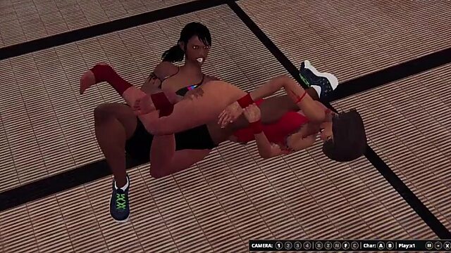 Hot Naked Bitches Dela and Josie Battle Fuck in 3D