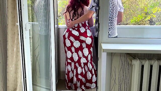 Horny Stepson Copped a Feel on Stepmom, Got His Dick Jerked, and Tapped That Big Ass in Anal Action