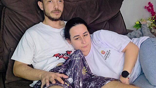 Hot step-sister teases me with her tight little body while I’m trying to watch the Brazil game