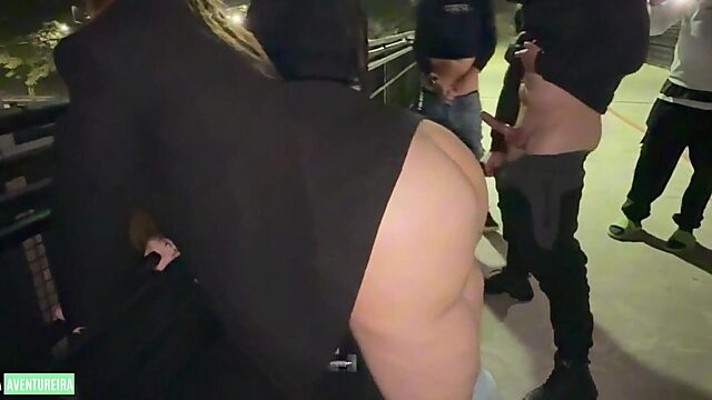 Slutty chaos on the bridge ends in wild fuckfest, you won’t believe the insane finale