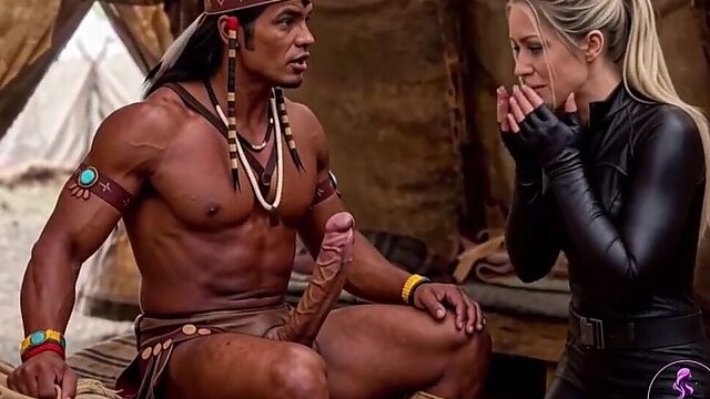 Hot Blonde Slut Gets Lost & Fucked Hard in Wild Jungle Adventure