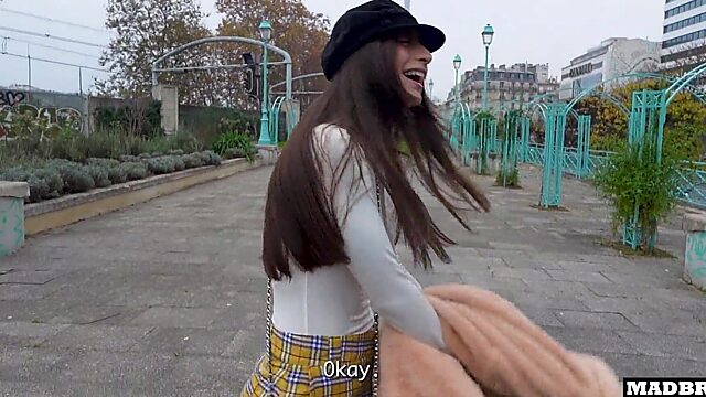 Hot Italian Chick Gets Her Tight Ass Reamed and Double Teamed Hard in Paris