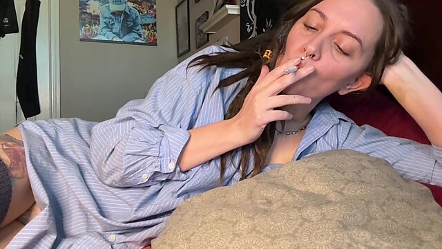Hot Step-Mom Sucks You Dry With Her Sloppy Throat and Hungry Cunt