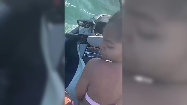 Cheating Brazilian Newlywed Rides the Jetski Instructor’s Monster Cock While Her Dumbass Husband’s Back is Turned