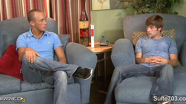 Desperate married dude gets his ass pounded by a hung gay stud