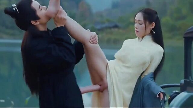 This hot Asian babe’s kung fu moves will make you bust a nut—tight pussy and killer kicks