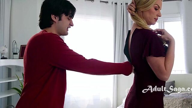 Step-MILF Busted Her Horny Stepson’s Hard-Ons Every Damn Time He Got Wood