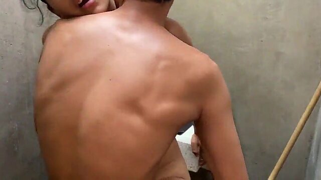 Step-sister gets pounded raw and creams all over the bed screaming like a slut in heat