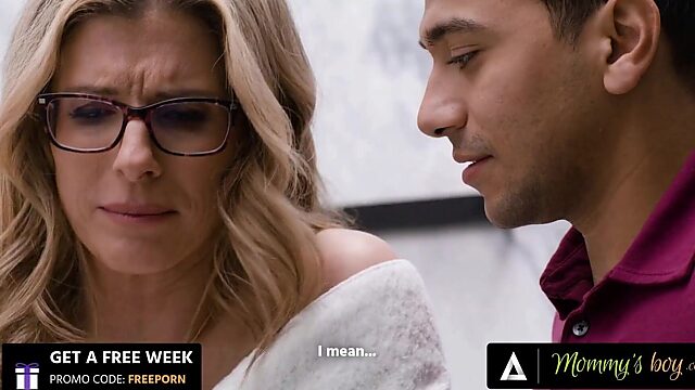 Hot Stepmom Cory Chase Gets Pounded Hard After Failing to Fix the Damn Pipe – Stepson Takes Over