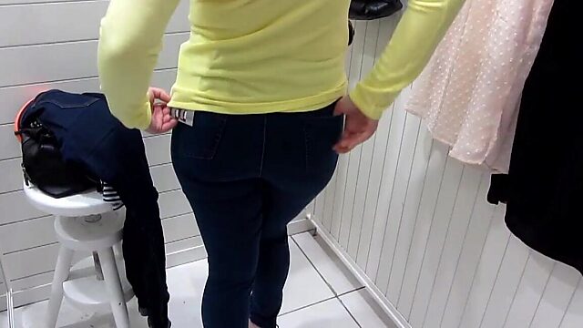 Public Toilet Piss and Mall Dressing Room Strip Show!