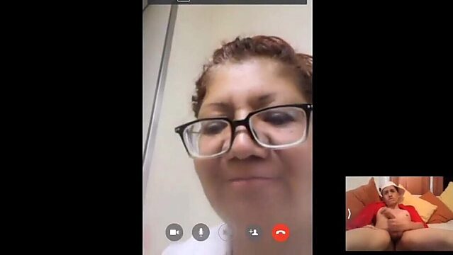 IMSS Nurses Have Dirty Video Chat with Well-Hung Guy