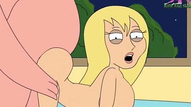 Sexy parody of animated TV show with adult scenes
