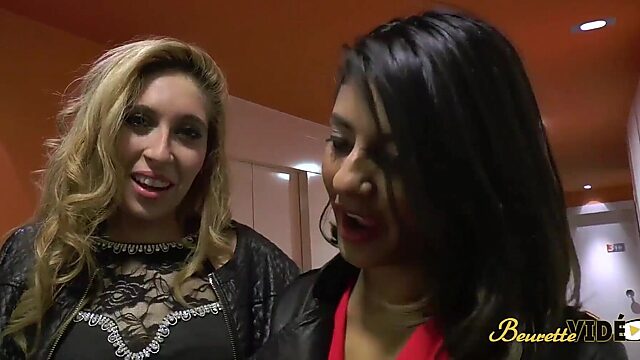 Arab and Latina babes Sherine and Anaïs get hot and naughty!